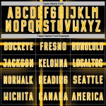 Black Soccer Lines Uniform Sublimation Jersey Gold-White Custom Black Soccer Lines Uniform Sublimation Jersey Gold-White Custom