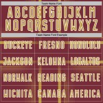 Uniform Custom Sublimation Jersey Gold-White Lines Burgundy Soccer Old Uniform Custom Sublimation Jersey Gold-White Lines Burgundy Soccer Old