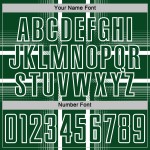 Jersey Soccer Uniform Green Custom Lines White Sublimation Jersey Soccer Uniform Green Custom Lines White Sublimation