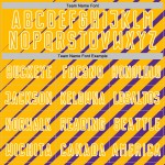 Jersey Purple Sublimation Uniform Gold-White Custom Soccer Lines