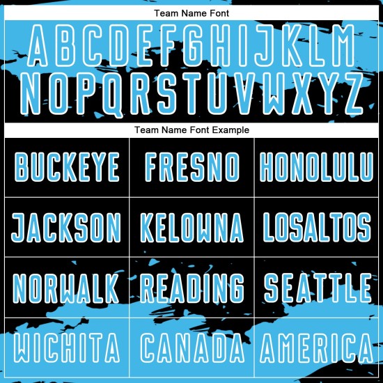 Art Custom Sky Uniform Jersey Fragment Sublimation Soccer Black Blue-White Abstract Art Custom Sky Uniform Jersey Fragment Sublimation Soccer Black Blue-White Abstract