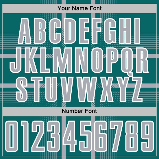 Lines Gray-White Uniform Sublimation Teal Jersey Soccer Custom Lines Gray-White Uniform Sublimation Teal Jersey Soccer Custom