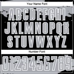 Fragment Gray-White Black Jersey Soccer Uniform Custom Sublimation Abstract Art Fragment Gray-White Black Jersey Soccer Uniform Custom Sublimation Abstract Art