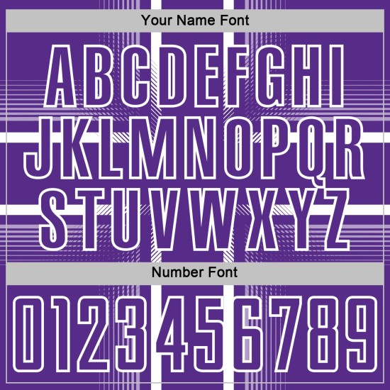 Jersey Custom Sublimation Purple Uniform White Soccer Lines Jersey Custom Sublimation Purple Uniform White Soccer Lines