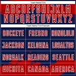 Uniform Soccer Navy Red-White Sublimation Jersey Fragment Custom Abstract Art Uniform Soccer Navy Red-White Sublimation Jersey Fragment Custom Abstract Art