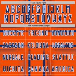 Lines Custom Orange Jersey Royal-White Uniform Sublimation Soccer Lines Custom Orange Jersey Royal-White Uniform Sublimation Soccer