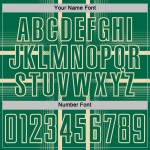 Lines Sublimation Green Uniform Jersey Kelly Soccer Custom Cream