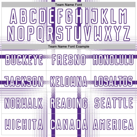 Soccer Sublimation White Uniform Purple Jersey Lines Custom Soccer Sublimation White Uniform Purple Jersey Lines Custom