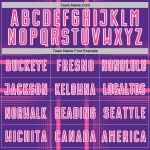 Pink-White Purple Soccer Sublimation Uniform Lines Custom Jersey Pink-White Purple Soccer Sublimation Uniform Lines Custom Jersey