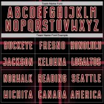 Soccer Black Crimson-Cream Lines Sublimation Custom Jersey Uniform