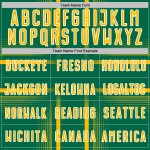 Uniform Soccer Jersey Gold-White Kelly Green Lines Sublimation Custom Uniform Soccer Jersey Gold-White Kelly Green Lines Sublimation Custom