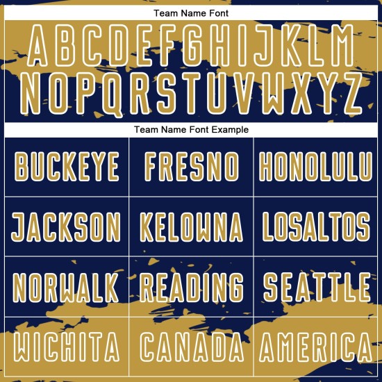 Navy Gold-White Abstract Jersey Old Uniform Art Fragment Sublimation Soccer Custom Navy Gold-White Abstract Jersey Old Uniform Art Fragment Sublimation Soccer Custom