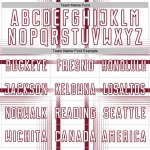 Soccer White Lines Jersey Crimson Custom Uniform Sublimation Soccer White Lines Jersey Crimson Custom Uniform Sublimation