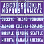 Soccer Sublimation Blue Jersey Lines Uniform White-Light Custom Purple Soccer Sublimation Blue Jersey Lines Uniform White-Light Custom Purple