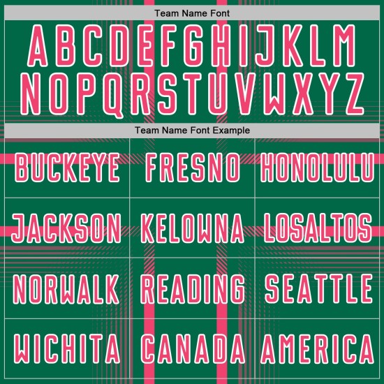 Kelly Uniform Jersey Soccer Lines Custom Sublimation Neon Pink-White Green Kelly Uniform Jersey Soccer Lines Custom Sublimation Neon Pink-White Green