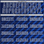 Blue Lines Navy-White Sublimation Custom Thunder Soccer Uniform Jersey Blue Lines Navy-White Sublimation Custom Thunder Soccer Uniform Jersey