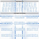 Uniform Custom Jersey Light Blue Soccer Sublimation Lines White Uniform Custom Jersey Light Blue Soccer Sublimation Lines White