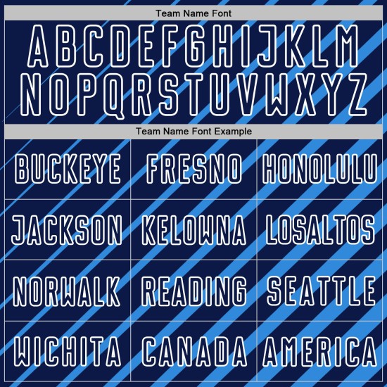 Blue Soccer Jersey Powder Navy-White Lines Sublimation Uniform Custom Blue Soccer Jersey Powder Navy-White Lines Sublimation Uniform Custom