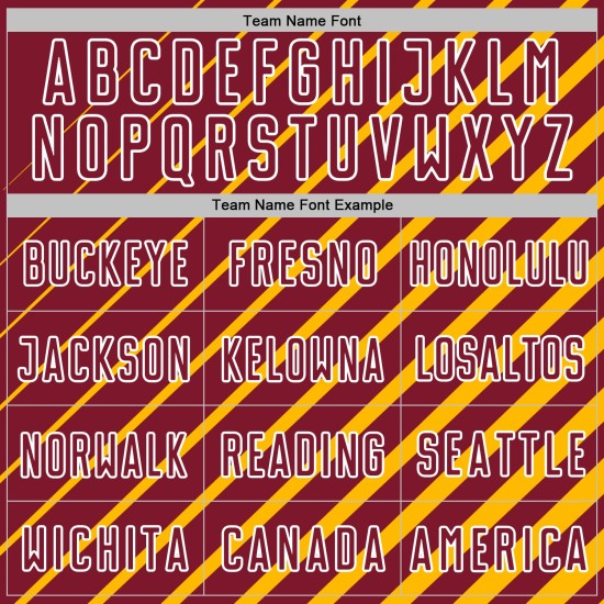 Uniform Sublimation Crimson-White Custom Lines Jersey Soccer Gold Uniform Sublimation Crimson-White Custom Lines Jersey Soccer Gold