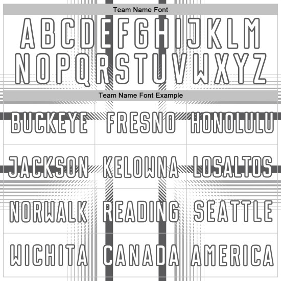 White Uniform Soccer Steel Lines Jersey Gray Sublimation Custom