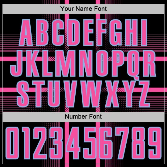 Custom Jersey Soccer Lines Pink-Light Sublimation Uniform Black Blue Custom Jersey Soccer Lines Pink-Light Sublimation Uniform Black Blue