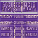 Custom Uniform Purple Lines Cream Sublimation Soccer Jersey Custom Uniform Purple Lines Cream Sublimation Soccer Jersey