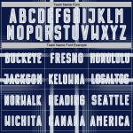 Sublimation Uniform Custom Lines Silver-White Soccer Jersey Navy