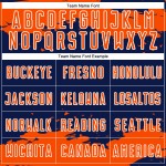 Sublimation Art Orange-White Soccer Navy Custom Abstract Uniform Fragment Jersey Sublimation Art Orange-White Soccer Navy Custom Abstract Uniform Fragment Jersey