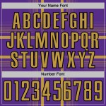 Lines Old Jersey Sublimation Gold-Black Purple Uniform Soccer Custom Lines Old Jersey Sublimation Gold-Black Purple Uniform Soccer Custom