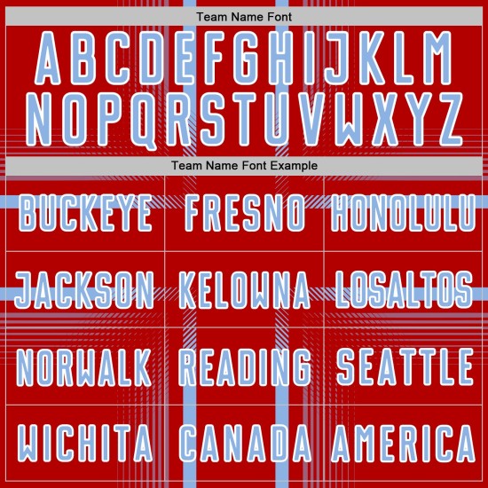 Custom Blue-White Red Lines Sublimation Jersey Light Uniform Soccer Custom Blue-White Red Lines Sublimation Jersey Light Uniform Soccer