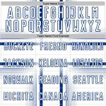 Lines Soccer Custom Royal Sublimation White Uniform Jersey Lines Soccer Custom Royal Sublimation White Uniform Jersey