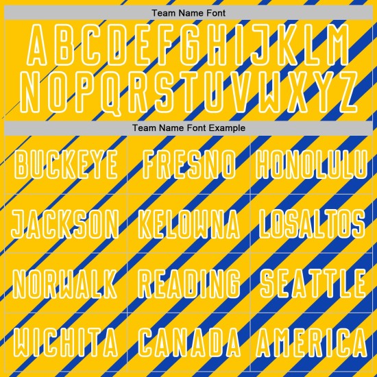 Sublimation Soccer Blue Custom Jersey Thunder Yellow-White Uniform Lines Sublimation Soccer Blue Custom Jersey Thunder Yellow-White Uniform Lines