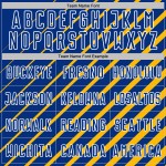 Royal-White Sublimation Custom Soccer Jersey Gold Lines Uniform