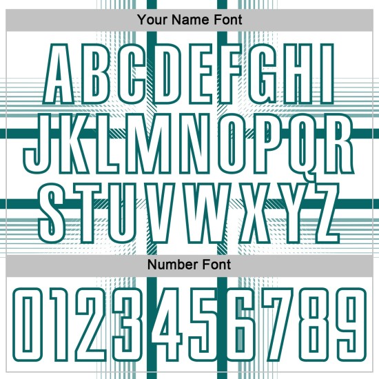 Soccer Lines Custom Uniform Sublimation White Teal Jersey Soccer Lines Custom Uniform Sublimation White Teal Jersey